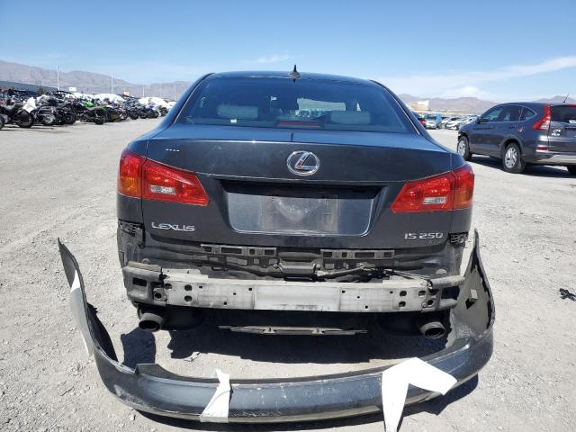 JTHBK262372058253 - 2007 LEXUS IS 250 GRAY photo 6