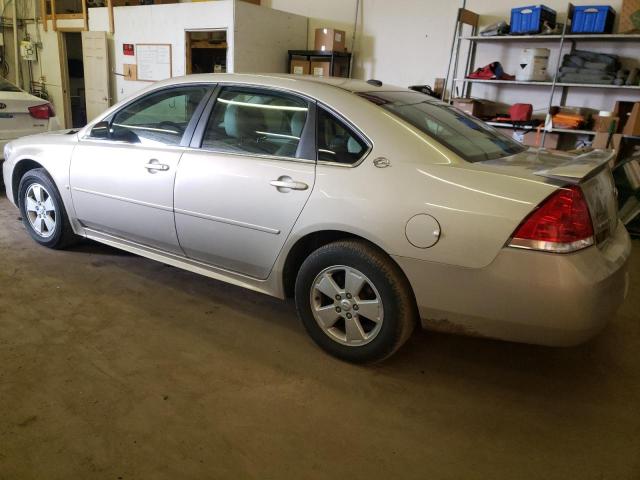 2G1WT57K391227067 - 2009 CHEVROLET IMPALA 1LT TAN photo 2