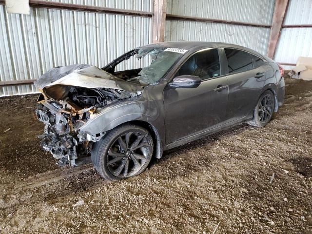 19XFC2F84KE030526 - 2019 HONDA CIVIC SPORT 银色 照片 1