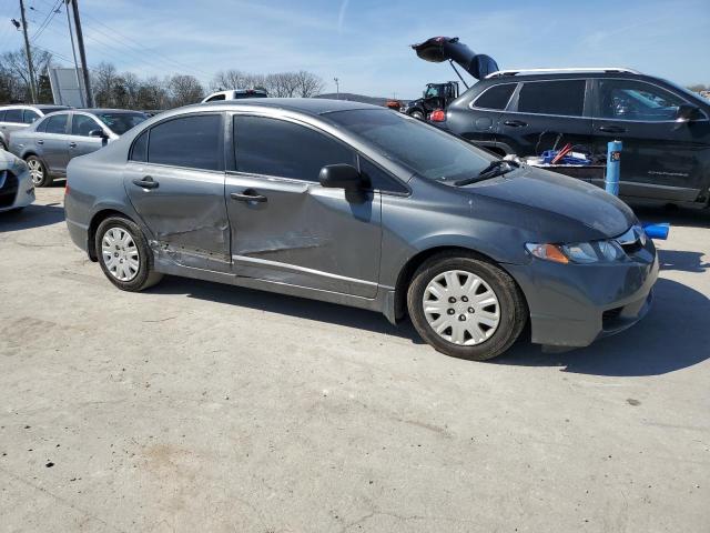 2HGFA15399H514620 - 2009 HONDA CIVIC VP GRAY photo 4