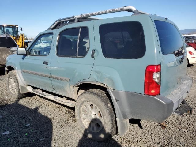 5N1ED28Y01C582466 - 2001 NISSAN XTERRA XE BLUE photo 2