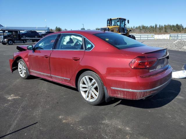 1VWCM7A35GC064253 - 2016 VOLKSWAGEN PASSAT SEL PREMIUM MAROON photo 2