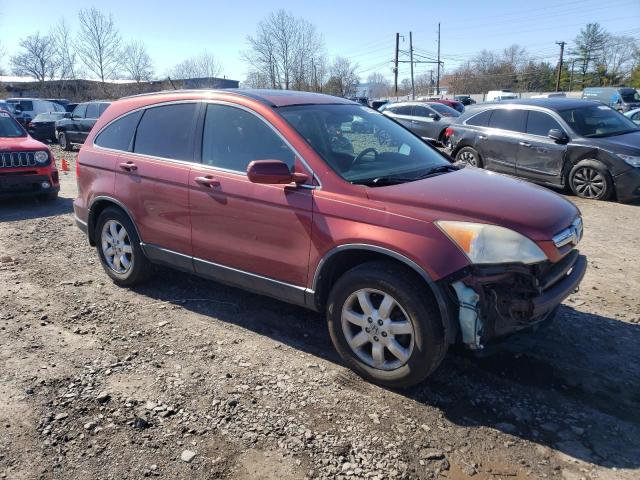 JHLRE38758C031429 - 2008 HONDA CR-V EXL RED photo 4