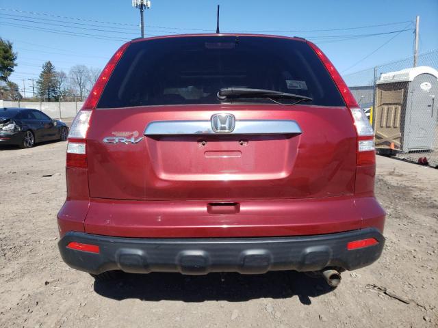 JHLRE38758C031429 - 2008 HONDA CR-V EXL RED photo 6