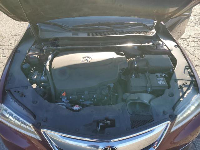 19UUB2F59GA007559 - 2016 ACURA TLX TECH BURGUNDY photo 11