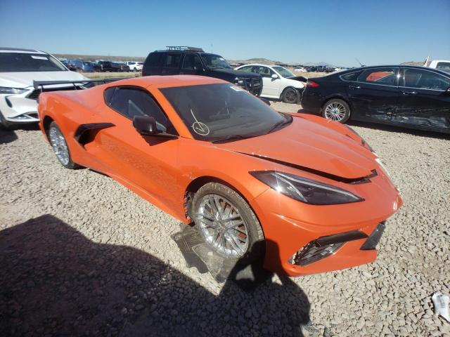 1G1Y62D40L5112467 - 2020 CHEVROLET CORVETTE STINGRAY 1LT ORANGE photo 4