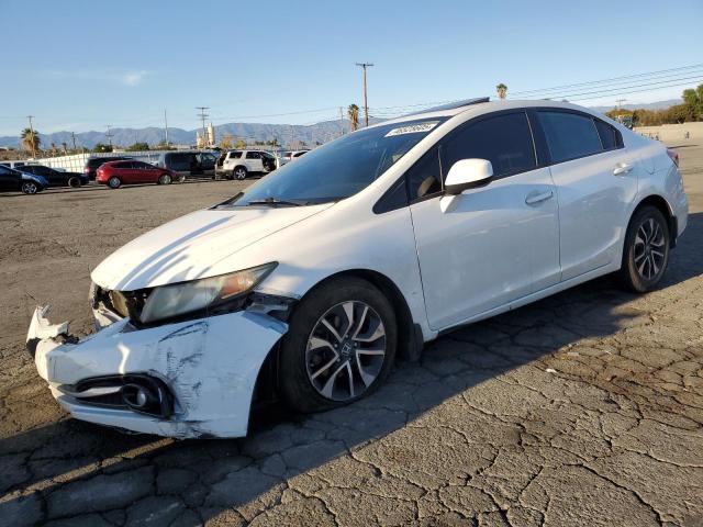 19XFB2F97DE213823 - 2013 HONDA CIVIC EXL WHITE photo 1