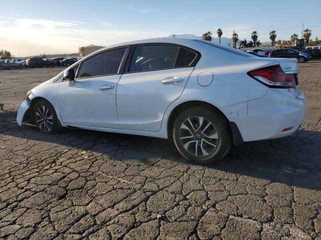 19XFB2F97DE213823 - 2013 HONDA CIVIC EXL WHITE photo 2