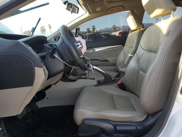 19XFB2F97DE213823 - 2013 HONDA CIVIC EXL WHITE photo 7