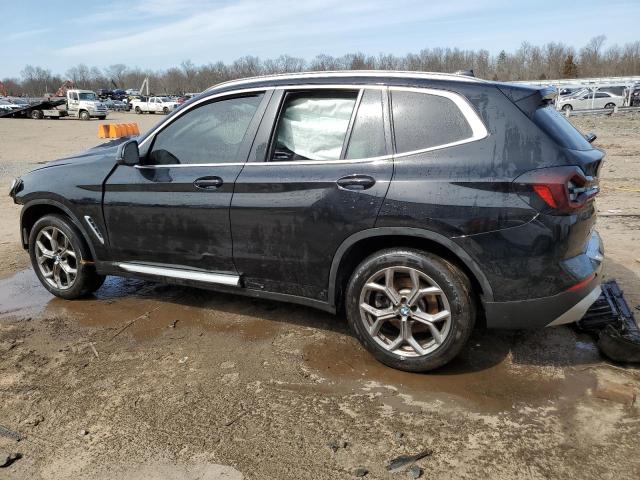 5UX53DP07N9N03570 - 2022 BMW X3 XDRIVE30I BLACK photo 2