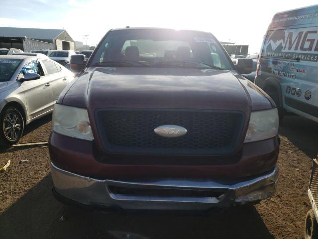 1FTPX14V26NB30170 - 2006 FORD F150 RED photo 5