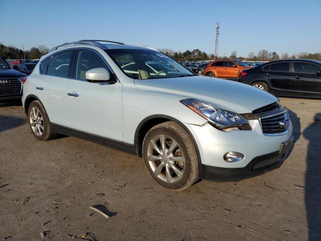 JN1AJ0HR3BM850143 - 2011 INFINITI EX35 BASE BLUE photo 4