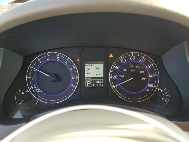 JN1AJ0HR3BM850143 - 2011 INFINITI EX35 BASE Կապույտ լուսանկար 9