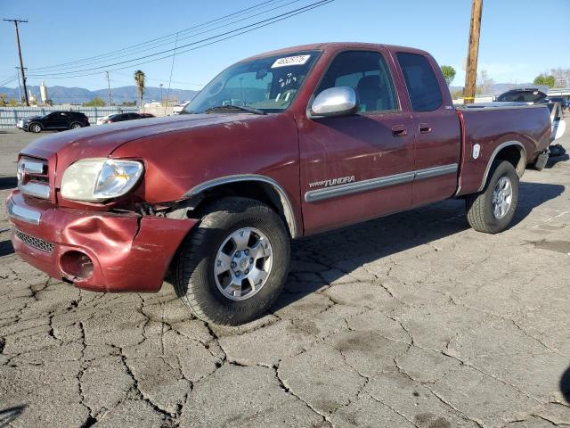 5TBRU34156S482592 - 2006 TOYOTA TUNDRA ACCESS CAB SR5 RED photo 1