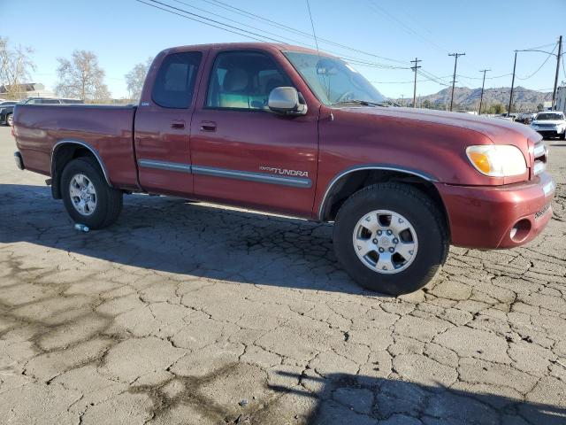 5TBRU34156S482592 - 2006 TOYOTA TUNDRA ACCESS CAB SR5 RED photo 4