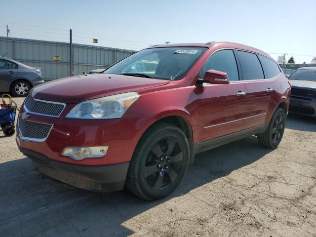 1GNKRLED2CJ418710 - 2012 CHEVROLET TRAVERSE LTZ RED photo 1