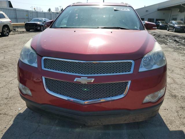 1GNKRLED2CJ418710 - 2012 CHEVROLET TRAVERSE LTZ RED photo 5