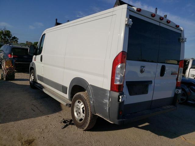 3C6TRVAGXGE116648 - 2016 RAM PROMASTER 1500 STANDARD WHITE photo 2