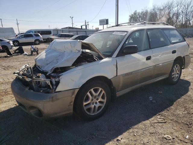 4S3BH675427608541 - 2002 SUBARU LEGACY OUTBACK AWP BEIGE photo 1