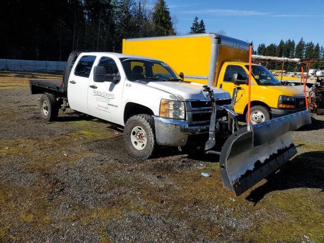 1GC4CVBG6AF151195 - 2010 CHEVROLET SILVERADO C2500 HEAVY DUTY WHITE photo 4