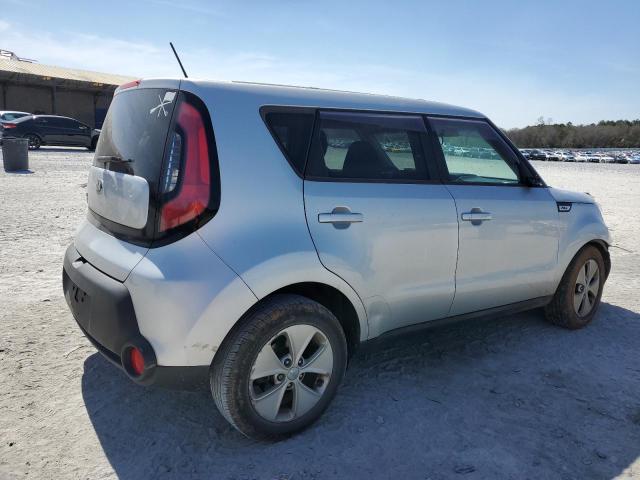 KNDJN2A22F7753675 - 2015 KIA SOUL SILVER photo 3