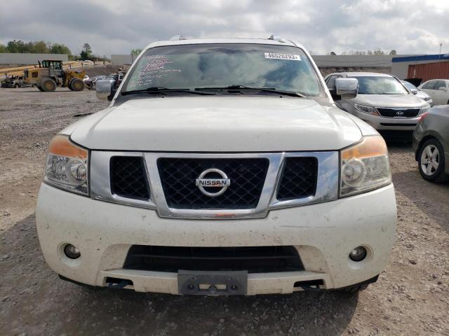 5N1BA0NE4FN607553 - 2015 NISSAN ARMADA PLATINUM WHITE photo 5