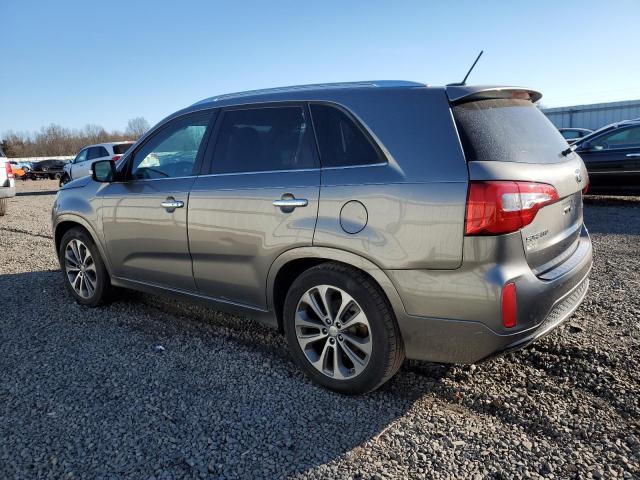 5XYKW4A74FG574100 - 2015 KIA SORENTO SX GRAY photo 2