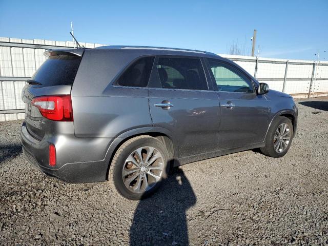 5XYKW4A74FG574100 - 2015 KIA SORENTO SX GRAY photo 3