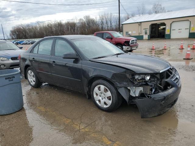 5NPET46C49H559542 - 2009 HYUNDAI SONATA GLS BLACK photo 4