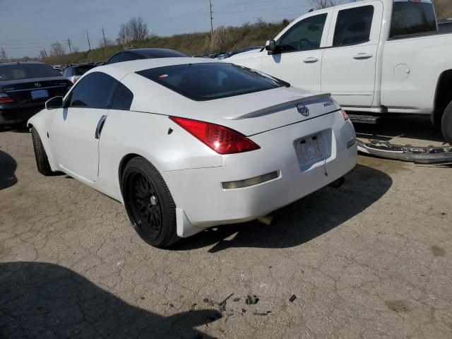 JN1AZ34D23T107923 - 2003 NISSAN 350Z COUPE WHITE photo 2