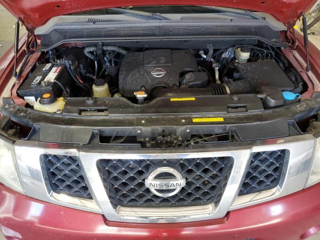 5N1AA08C18N620706 - 2008 NISSAN ARMADA SE BURGUNDY photo 12