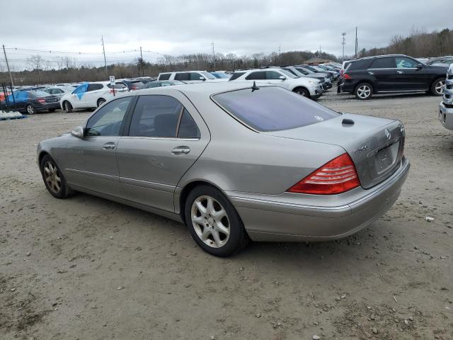 WDBNG84J76A467405 - 2006 MERCEDES-BENZ S 500 4MATIC TAN photo 2