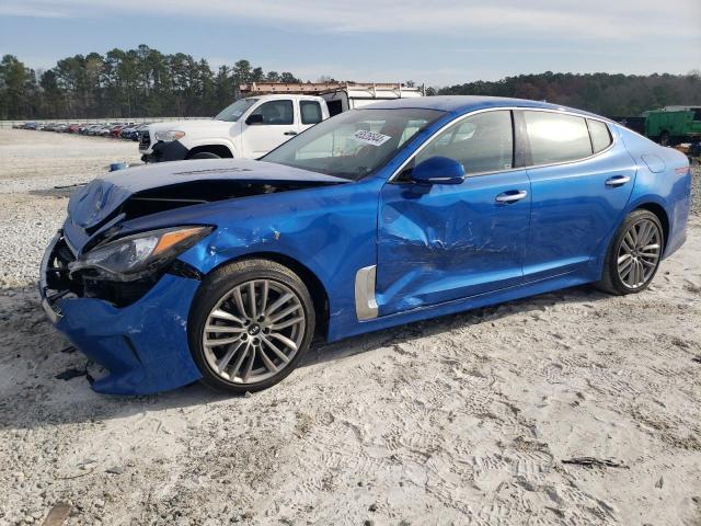 KNAE15LA1J6036411 - 2018 KIA STINGER BLUE photo 1