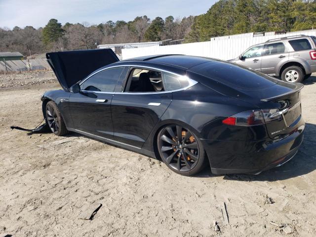 5YJSA1DP8DFP05364 - 2013 TESLA MODEL S 黑色 照片 2