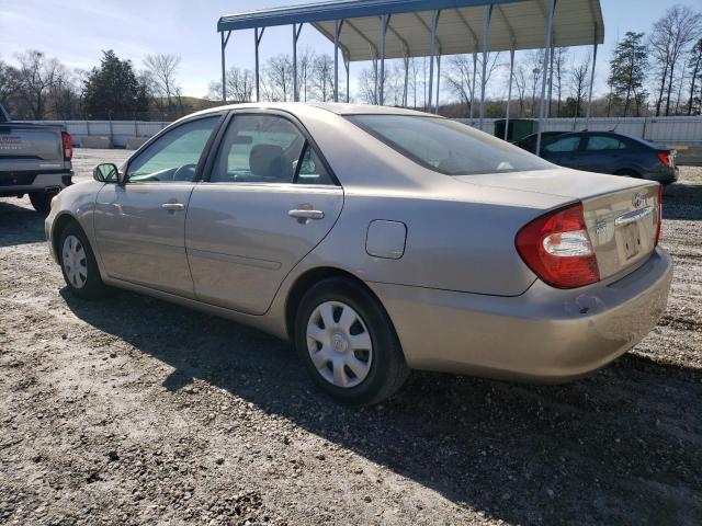 4T1BE32K94U276701 - 2004 TOYOTA CAMRY LE BEIGE photo 2