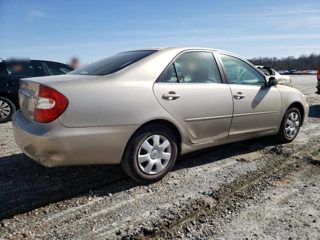 4T1BE32K94U276701 - 2004 TOYOTA CAMRY LE BEIGE photo 3