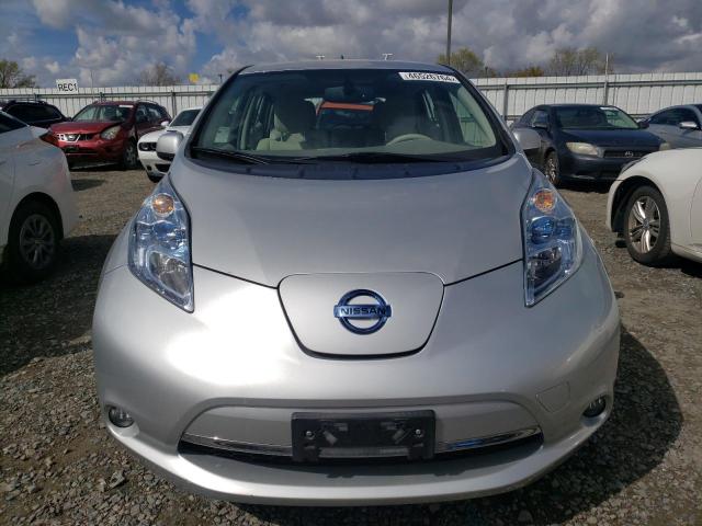 JN1AZ0CP5BT003807 - 2011 NISSAN LEAF SV SILVER photo 5