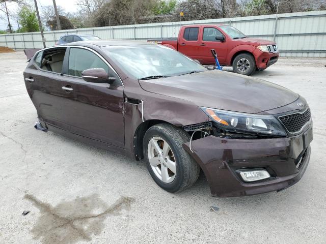 5XXGM4A73FG359114 - 2015 KIA OPTIMA LX BURGUNDY photo 4