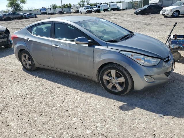 KMHDH4AE3CU369259 - 2012 HYUNDAI ELANTRA GLS GRAY photo 4