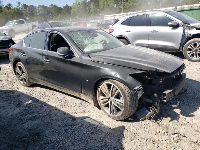 JN1BV7AP0EM672402 - 2014 INFINITI Q50 BASE BLACK photo 4