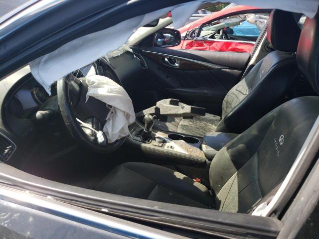 JN1BV7AP0EM672402 - 2014 INFINITI Q50 BASE BLACK photo 7