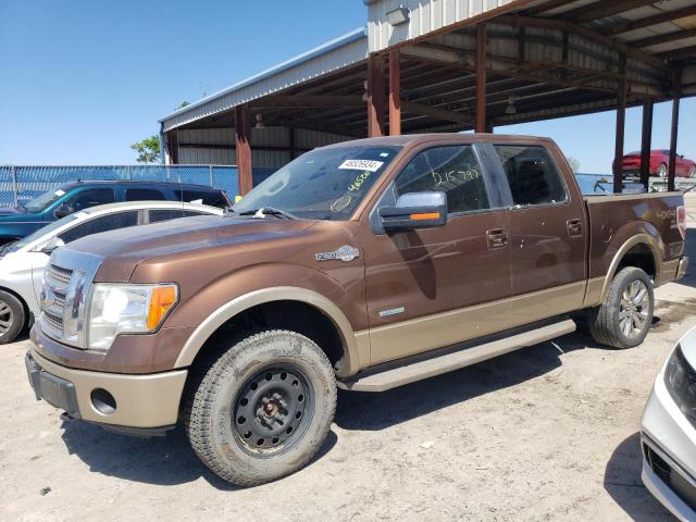 1FTFW1ET2CKD78931 - 2012 FORD F150 SUPERCREW BROWN photo 1