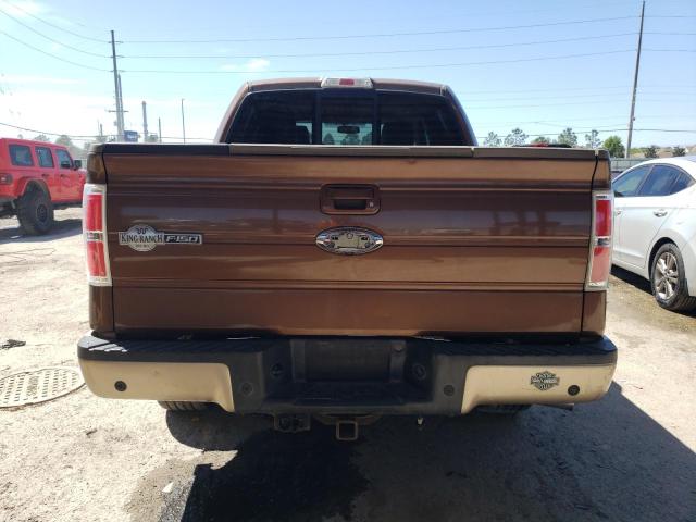 1FTFW1ET2CKD78931 - 2012 FORD F150 SUPERCREW BROWN photo 6