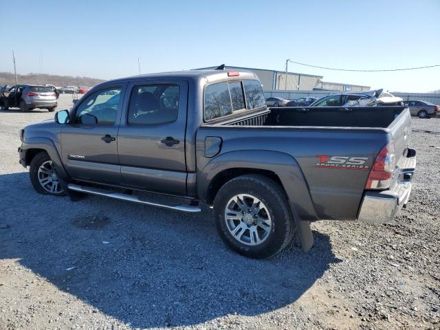 5TFJU4GN4FX086978 - 2015 TOYOTA TACOMA DOUBLE CAB PRERUNNER GRAY photo 2