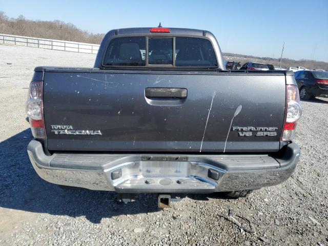 5TFJU4GN4FX086978 - 2015 TOYOTA TACOMA DOUBLE CAB PRERUNNER GRAY photo 6