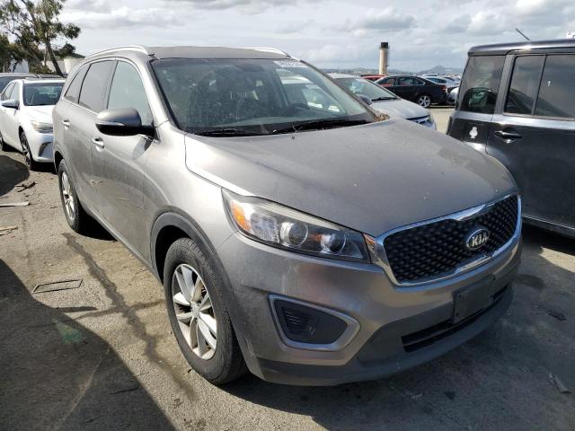 5XYPG4A5XGG108240 - 2016 KIA SORENTO LX GRAY photo 4