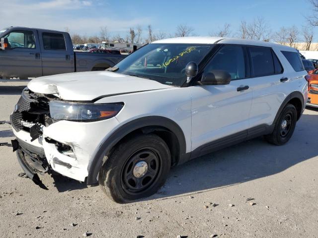 1FM5K8AB8NGC42480 - 2022 FORD EXPLORER POLICE INTERCEPTOR 白色 照片 1