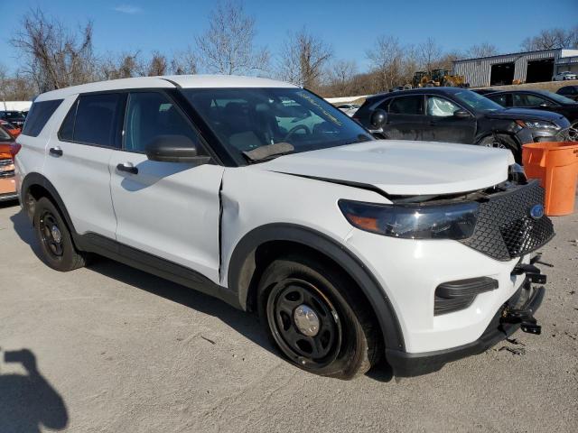 1FM5K8AB8NGC42480 - 2022 FORD EXPLORER POLICE INTERCEPTOR 白色 照片 4