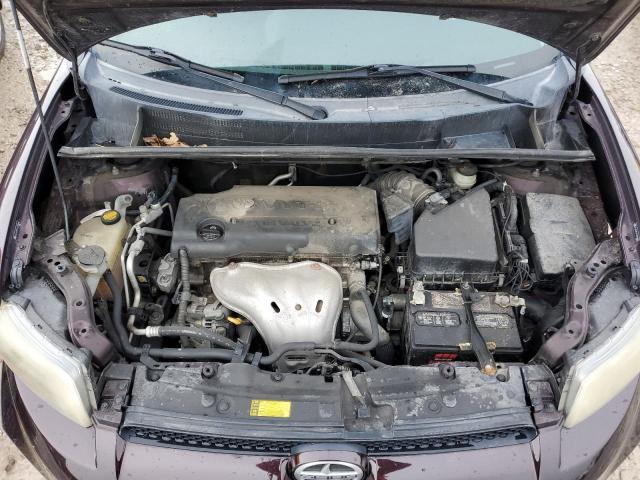 JTLZE4FE1CJ018996 - 2012 TOYOTA SCION XB BURGUNDY photo 11