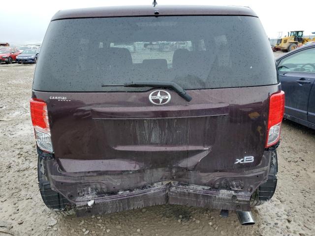 JTLZE4FE1CJ018996 - 2012 TOYOTA SCION XB BURGUNDY photo 6